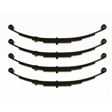 LIBRA 5000lbs Tandem Trailer Axle Suspension Kit - 2500lb Springs, U-bolts, Hangers