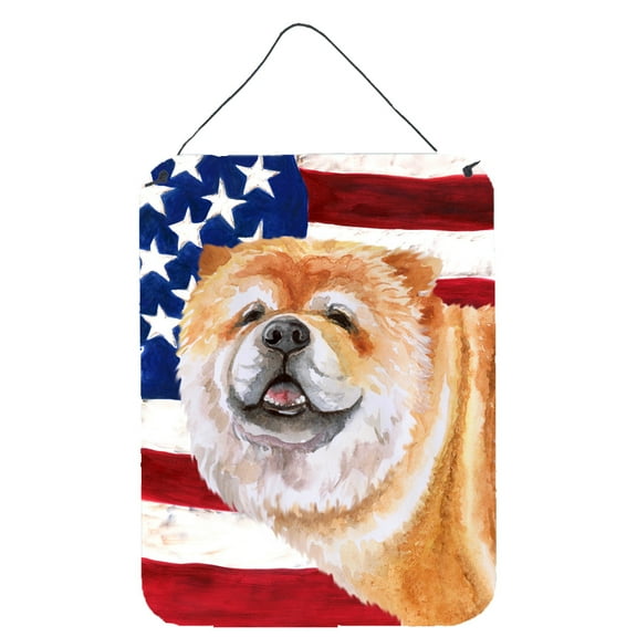 Carolines Treasures BB9695DS1216 Cane Corso Patriotic Wall or Door Hanging Prints 12WX16H multicolor