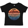 thumbnail image 3 of Inktastic Lake of the Ozarks Distressed Retro Sunset Boys or Girls Toddler T-Shirt, 3 of 5