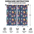 thumbnail image 2 of Blackout Kids Curtains,Dark Blue Mermaid Princess Pattern Childrens Insulated Curtains Set Of 2,Bedroom Essentials,Toddler Room Decor 42"x84", 2 of 5
