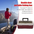 thumbnail image 3 of Ygjytge Caja Barril Pesca 4 Capas Multifuncional Plegable Portátil Accesorios Al Aire Libre, 3 of 9