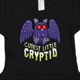 thumbnail image 4 of Inktastic Cutest Little Cryptid Mothman Girls Baby Dress, 4 of 5