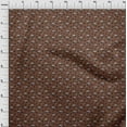 thumbnail image 4 of oneOone Rayon Brown Fabric Bird Sewing Craft Projects Fabric Prints By Yard 56 Inch Wide, 4 of 5