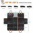 thumbnail image 2 of Dog mat for car back seat, 135 x 148 cm black, 2 of 5