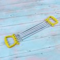 thumbnail image 1 of Ejercitador de músculos de agarre manual para estirador de de extensión de pecho de 5 resortes para niños Amarillo Macarena Expansor de tórax para niños, 1 of 8