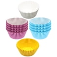 thumbnail image 1 of UPGRATOR 400Pcs Assorted Color Cupcake Liners Paper Baking Cups for Muffins and Small Cakes with Easy Demould Design, 1 of 7