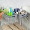 thumbnail image 4 of 6031268 STORGE BIN PLST GRY 4""H Sterilite 4 in. H X 8.75 in. W X 11.5 in. D Storage Bin (Pack of 8), 4 of 7