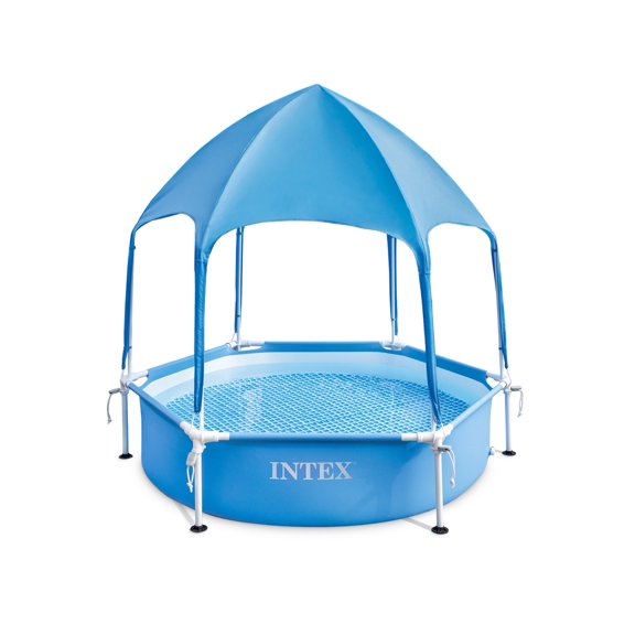 Intex 28209EP Canopy Metal Frame Above Ground Swimming Pool