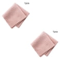 thumbnail image 4 of Bewildely Paño de cocina, vajilla absorbente, toalla de trapo de fibra superfina, accesorios de limpieza lavables reutilizables, carne rosa, 1 Carne rosa PC 1 2Conjunto, 4 of 6