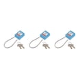 thumbnail image 4 of Billuyoard Stainless Steel Cable Safety Padlock Lockout  Isolation Color Lock, 7 Type1, 4 of 6