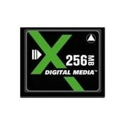 X Digital Media - Flash memory card - 256 MB - 70x - CompactFlash