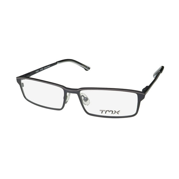 TIMEX TMX CROSS CHECK RECTANGULAR SHAPED LENSES MENS RARE EYEGLASS FRAME/EYEWEAR