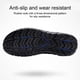 thumbnail image 4 of Zapatillas de verano Sonducket para hombre cuero playa informal exteriores talla grande masaje Negro, 4 of 6