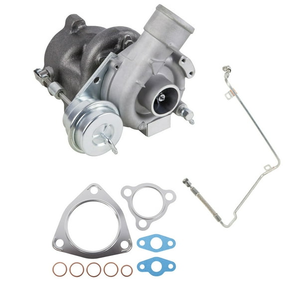 For Audi A4 Quattro VW Passat Turbo Turbocharger w/ Gaskets & Oil Line - BuyAutoParts