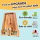 thumbnail image 5 of Alcancía de Madera con Letras de 9 Pulgadas para Niños y Niñas, Caja para Ahorrar Dinero en Efectivo, Regalo de Cumpleaños para Niños (A), 5 of 5