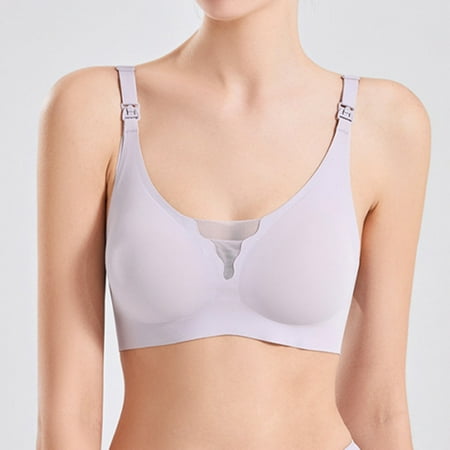 Women s Maternity & Nursing Bra Set: Sexy Open-Front Design  High Elasticity  Comfortable Fit for Pregnancy & Breastfeeding