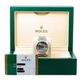 thumbnail image 6 of Pre-Owned Rolex Datejust 41MM 126300 Black Mother of Pearl Roman Diamond Dial Smooth Bezel Stainless Steel Jubilee Bracelet, 6 of 8