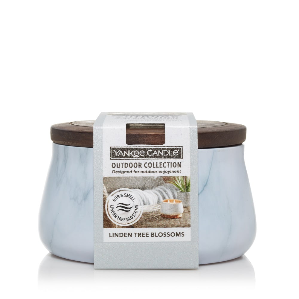 Yankee Candle® Outdoor Candle Collection - Linden Tree Blossoms Medium Candle