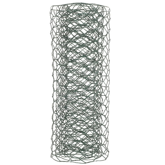 WRITWAA Sturdy Iron Floral Wire Netting Green Mesh Wire Fencing for Flower Arrangement and Home Use
