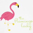 thumbnail image 3 of CafePress - The Flamingo Lady Sweatshirt - Crew Neck Sweatshirt, 3 of 4