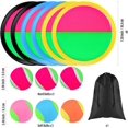 Toss and Catch Paddle Game Set Disc Paddles and Toss Ball Sport Game