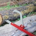 thumbnail image 4 of Steel Log Peavey Tool, Cant Hook, with Moving Hook & Gloves, 48in Tree Log Roller for Moving Logs Between 8in and 32in Diameters, 4 of 7