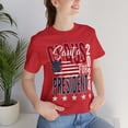 thumbnail image 6 of Santa For President - Unisex Comfortable Cotton Tee - Vote 2024, 6 of 6