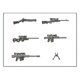 thumbnail image 2 of 2 Brown dog Ww2 Military Weapon Building Blocks Pack Moc Army Accessories, 2 of 4