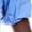 Blue, variant on Sail to Sable womens Belted Puff Sleeve Tunic Dress, s, Blue
