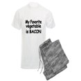thumbnail image 1 of CafePress - MY FAVORITE VEGETABLE IS BACON Pajamas - Men's Light Pajamas, 1 of 1