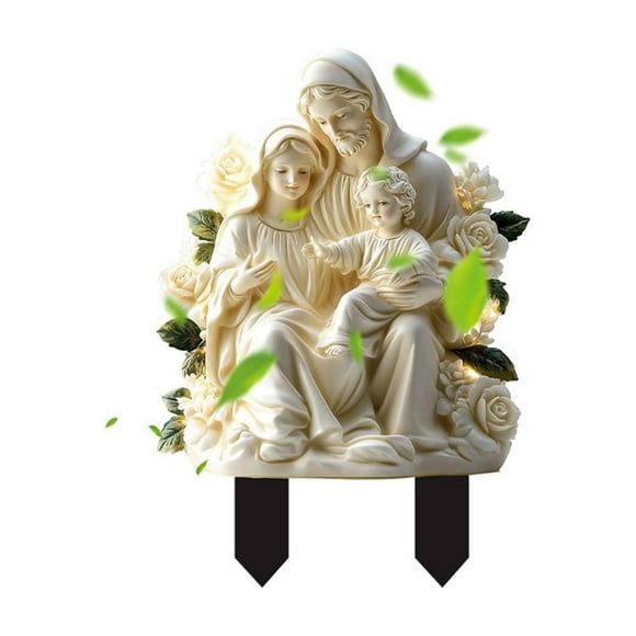 SDNall Decorative Plant Stakes for Garden, 2D Acrylic Ground Planting Props for Courtyard, Potted Plants Decoration, Easy Install Garden Stakes for Plants, Meaningful Mother'S Day Gift