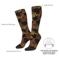 thumbnail image 5 of Picia Women Crew Soft Moisture-wicking Socks Embroidery Chicken Rooster Pattern Design Cotton Socks, One Size fit All, 5 of 9