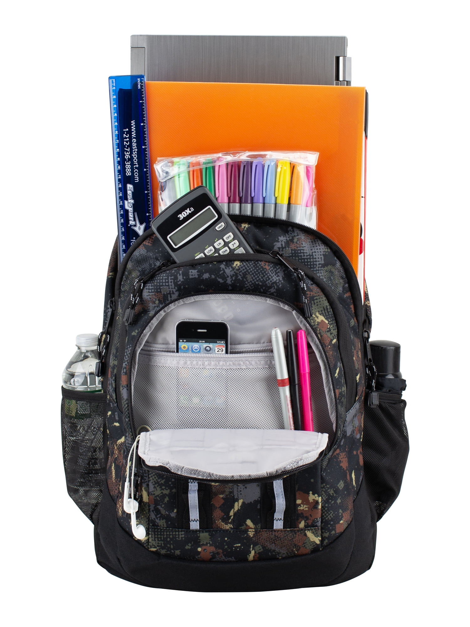 Eastsport Unisex Pinnacle Sport 19" Laptop Backpack, Camo Edge