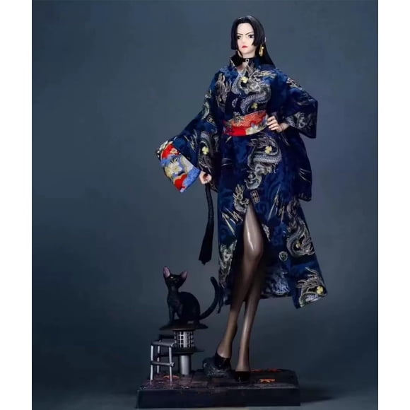 New Boa Hancock (Tang Suit Ver) Character Anime Model Statue Action Figures Desktop Ornament Popular Decorations Fan Souvenirs Creative Gift Collectable