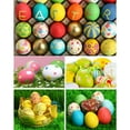 thumbnail image 5 of zhaomeidaxi 18Pcs Artificial Plastic Eggs Easter Eggs for Children DIY Game, Kitchen Craft Adornment, Toy Foods, 5 of 7