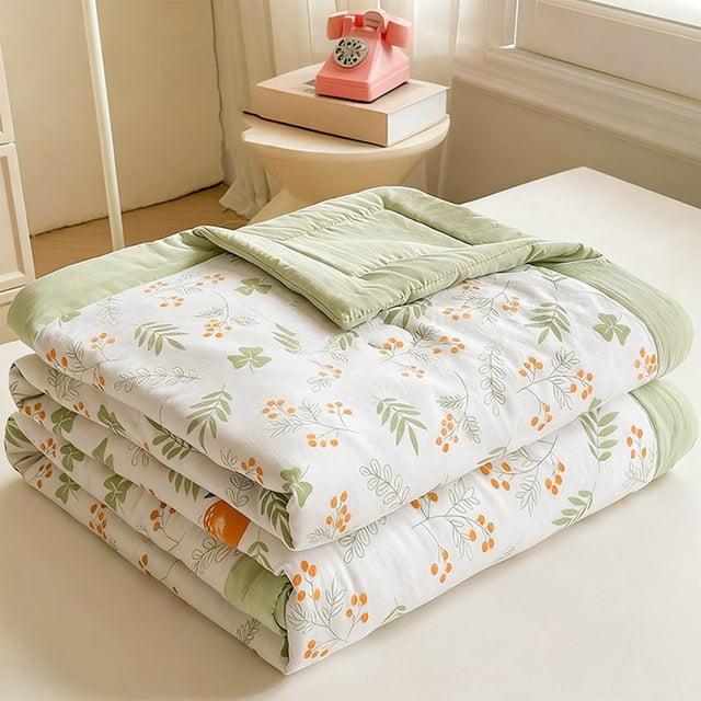 Manta refrescante para personas que duermen con calor: colcha de verano transpirable con absorción de humedad para sudores nocturnos, lavable y ligera para comodidad en todas las estaciones