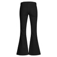 thumbnail image 3 of jiaxiM School Uniform Pants for Girls Stretch High Waist Flare Leg Dress Bell Bottoms Chino Dress Pants for Size 5-16 Years, 3 of 8