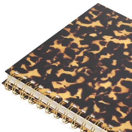 Pearhead Tortoiseshell Spiral Notebook, College-Ruled, 8 x 10.5 Inches
