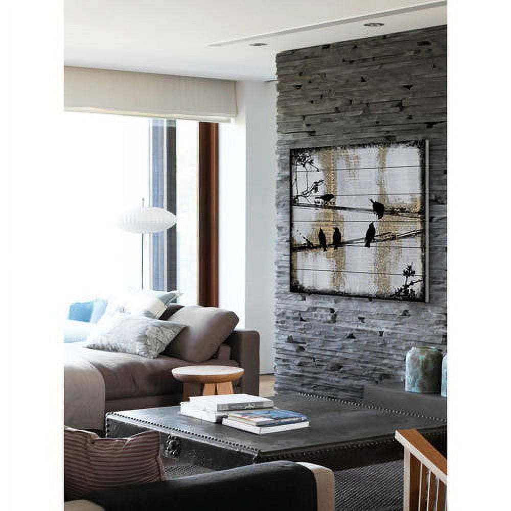 Marmont Hill "Word Keepers" by Vicki Butler Painting Print on White Wood