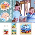 thumbnail image 1 of Educational Wooden Tangram Puzzle Set for Kids Learning Shapes Animal Cartoon 3D Intelligence Toy, 1 of 7