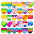 thumbnail image 1 of Llavero Fidget Toy PicCircuit Pop Heart, 30 unidades, para niños, 1 of 7