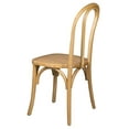 thumbnail image 6 of Bentwood Wood Natural Restaurant Chair with Standard Square Seat by Chivari, 6 of 11