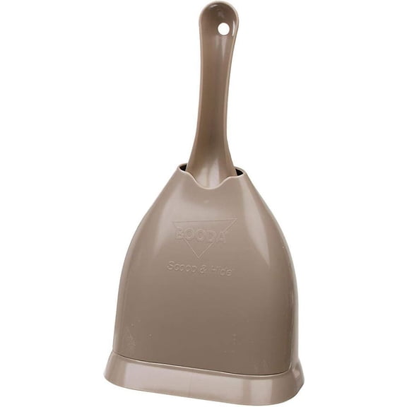 Petmate Plastic Cat Litter Scoop N Hide with Hinged Stand, Silver