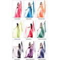 thumbnail image 3 of 98 x 47in Lightweight Imitated Silk Fabric Scarf Belly Dance Scarf Hand Scarf Veils Shawls, 3 of 7
