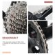 thumbnail image 3 of Bike Chain Replacement Mountain Bike Chain for Durable Variable Velocity, 3 of 5