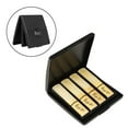 thumbnail image 3 of Portable Reed Case ABS Case Storage 4 Reeds Holder for Clarinet Tenor/ Alto/ Soprano  Alto Woodwind Instrument Parts, 3 of 9