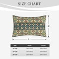 thumbnail image 6 of Daiia Traditional Tribal Aztec1 Bedding Waterproof Pillow Protector Zippered Queen – Bed Bug Proof Pillow Encasement-20"x30", 6 of 9