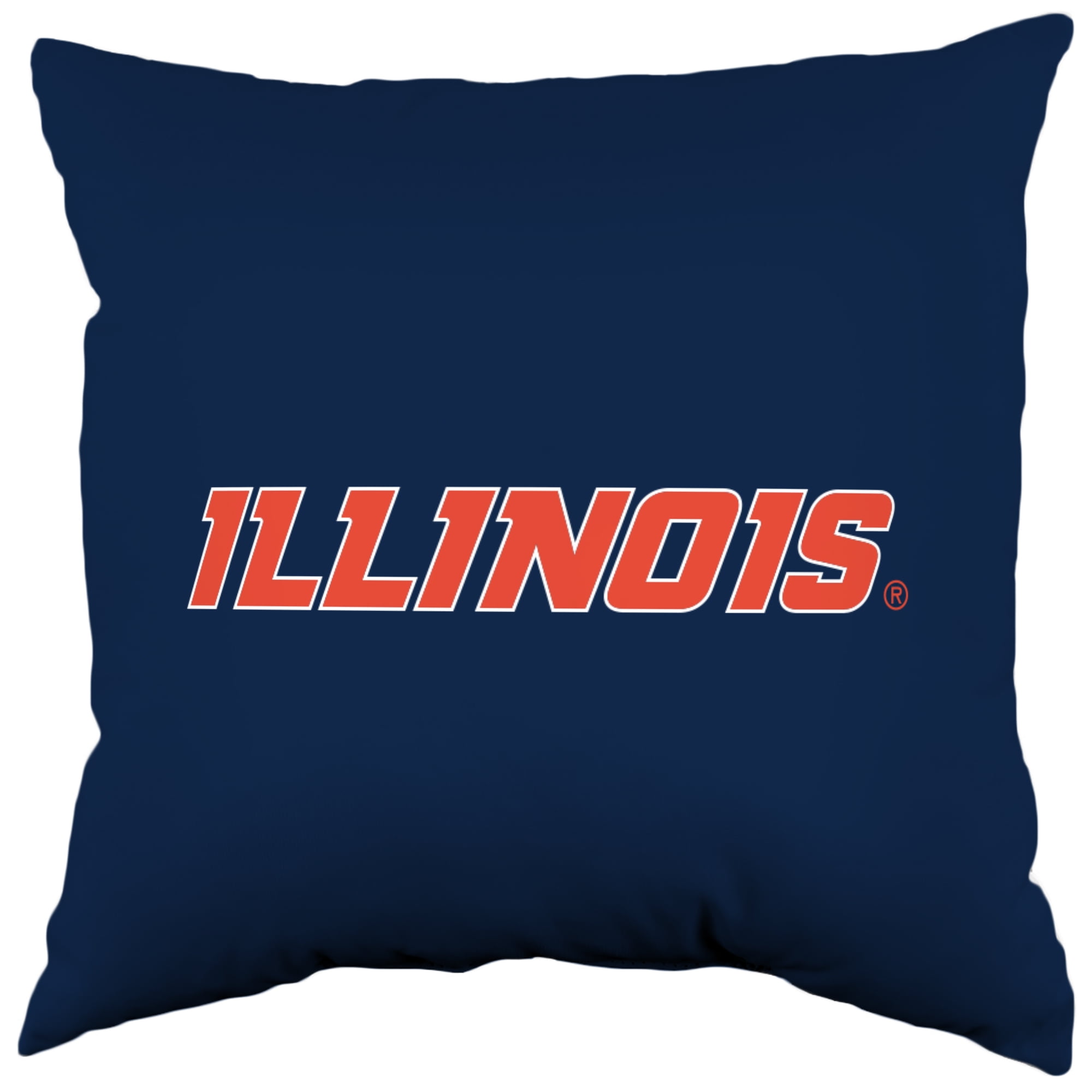 Illinois Fighting Illini 16 inch Reversible Decorative Pillow