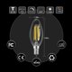 thumbnail image 2 of Antique LED Bulb,E12 Base 2700K 4W 30 Watt Vintage Edison LED Chandelier Light Bulbs LED Candelabra, 2 of 5