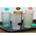 thumbnail image 2 of FASTBIRD Set of 4 Acrylic Drinking Cups, 12 oz Unbreakable Water Tumbler, Reusable Plastic Drinking Glasses, Stackable Beverage Tumbler for Juice, Lemonade, Ice Coffee, Dishwasher Safe, 2 of 7